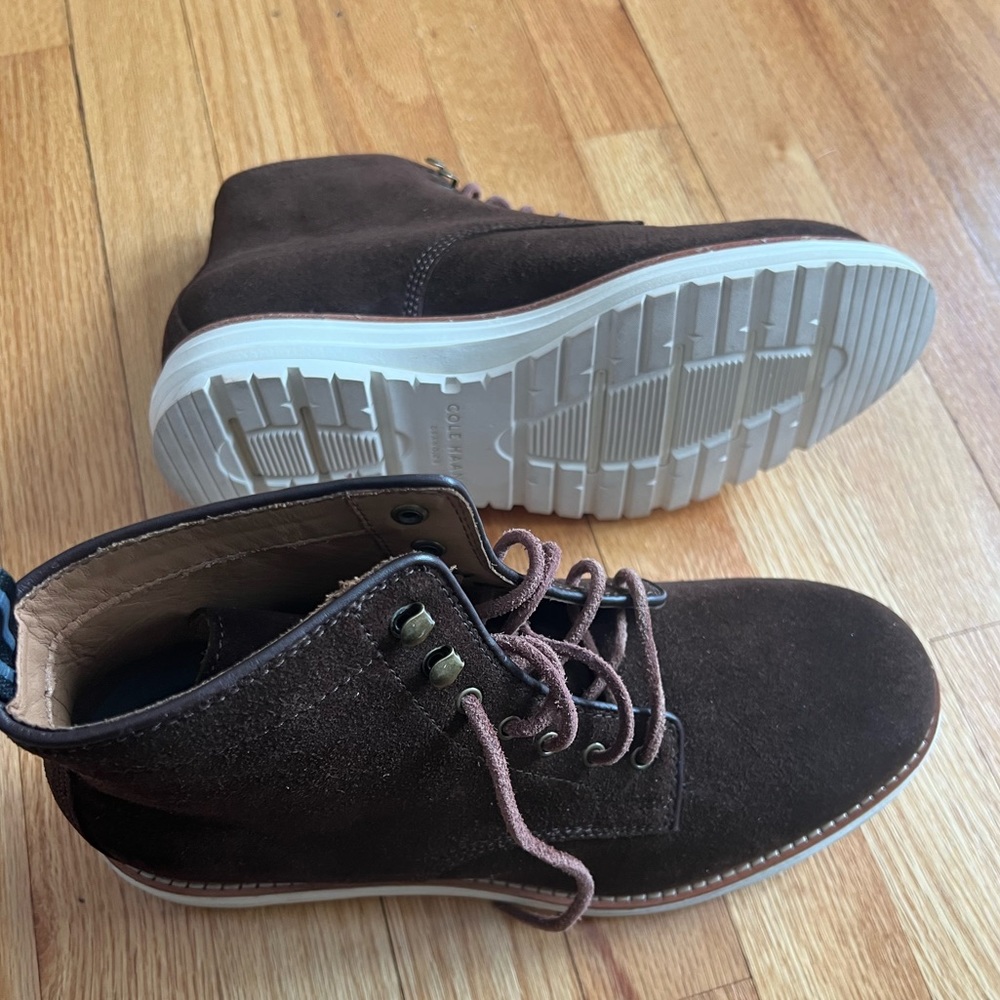 New Cole Haan Todd Snyder Cortland Grand Lace Up Ankle Work Casual Boots Size 7